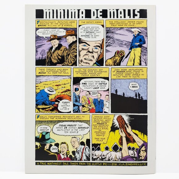 R. Crumb Weirdo Comic Magazine #16 Last Gasp Comix VTG 1993 Punk Magazine Art NM - Picture 4 of 9